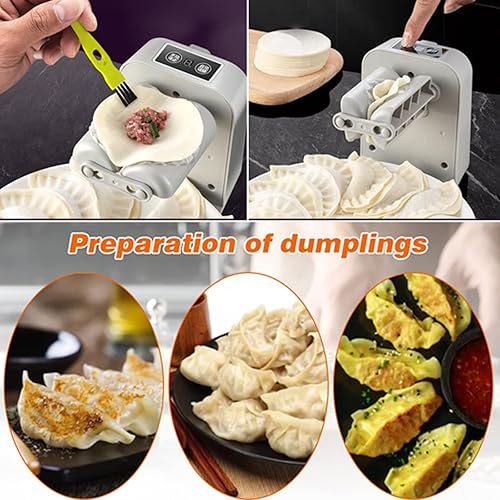 Miniatura 5 de Amposei Máquina eléctrica para hacer albóndigas, molde automático para hacer albóndigas para el hogar, máquina de prensa para hacer albóndigas,