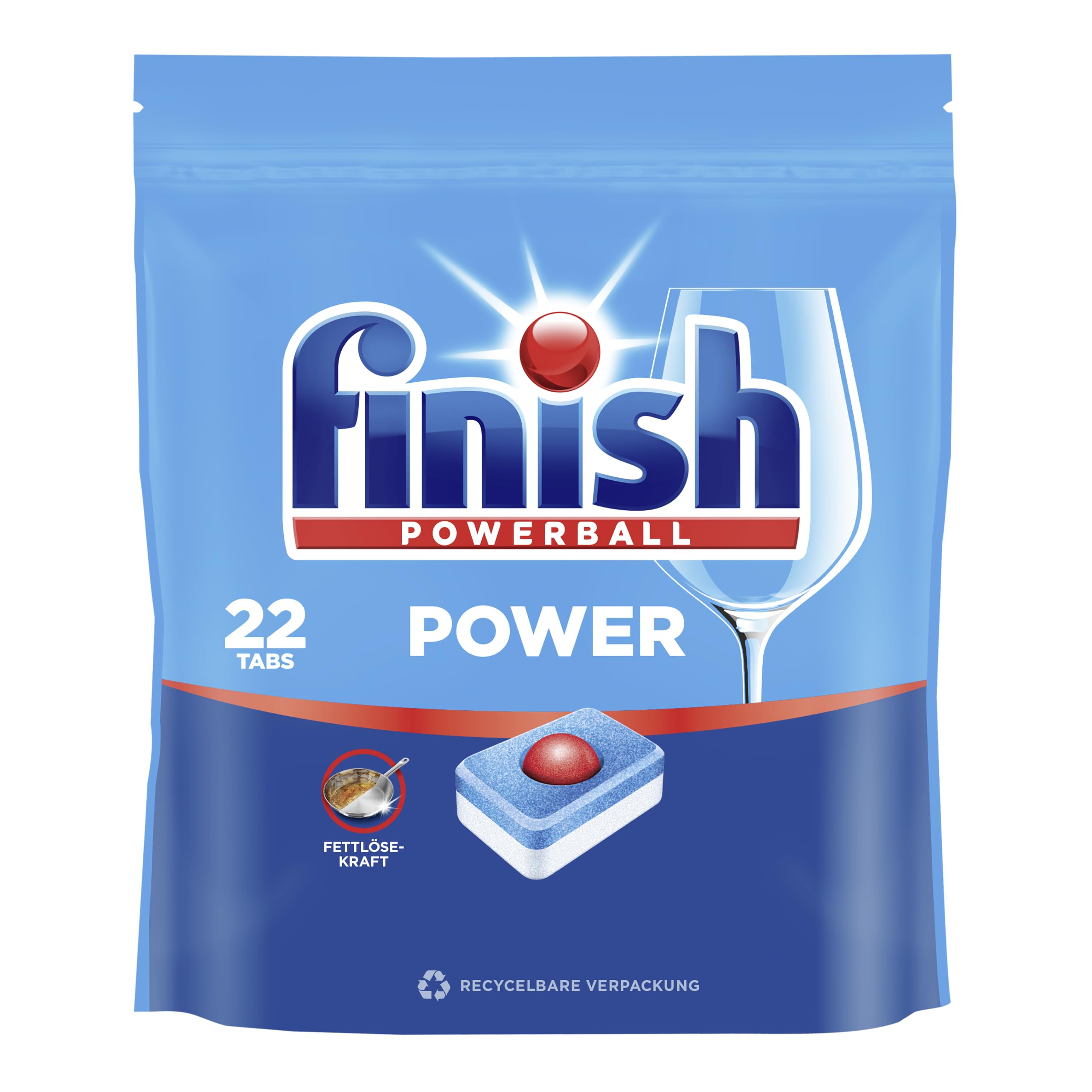 Finish Power Fresh Spülmaschinentabs, 132 Tabs