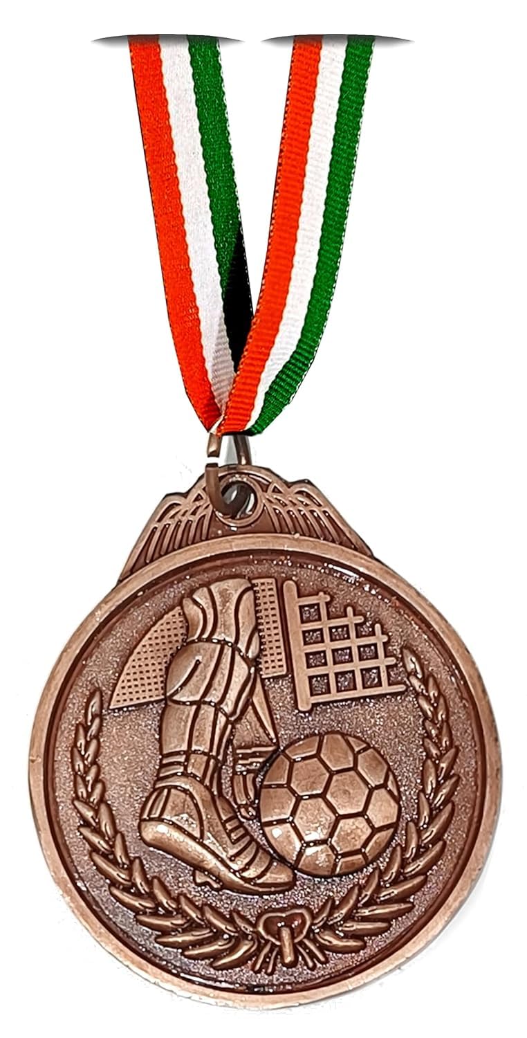 See full amazon price history chart for BE TREND 2.5" Inches 3D Football Kick Designed Zinc Medal/Event Medal for All Types of Footballs Events, Functions & Competitions of School,College Match Medals with Satin Tags (Set of 9 Pcs, Brown) BE TREND 2.5" Inches 3D Football Kick Designed Zinc Medal/Event Medal for All Types of Footballs Events, Functions & Competitions of School,College Match Medals with Satin Tags (Set of 9 Pcs, Brown) (B0CZLF84TC) Amazon Price History, Amazon Price Tracker
