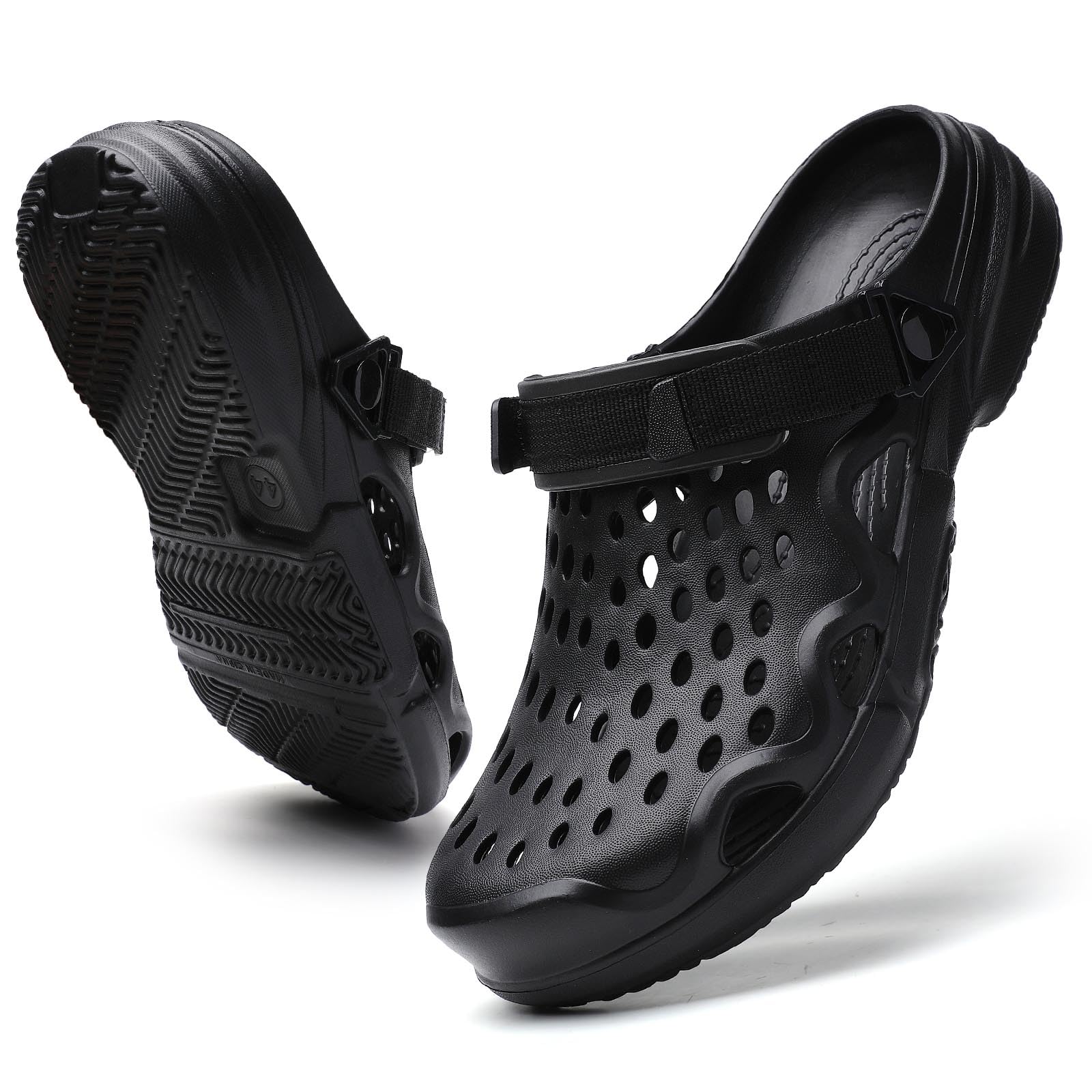 Men's Slip On Clogs Summer Non Slip Garden Shoes Lightweight Soft Clogs Mules Garden Kitchen Outdoor Beach Yard Pool Shower Classic Sandals Slippers