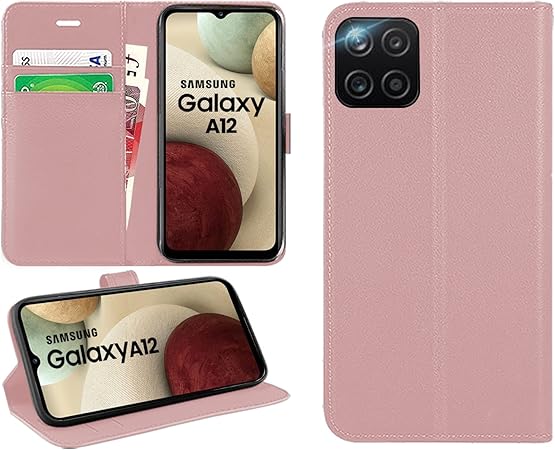 Dn Technology Galaxy A12 Case For Samsung A12 Case Flip Folio Case Pu Leather Book Phone Cover Wallet Stand Feature Magnetic Closure Id Card Holder Slot Case For Galaxy A12 Case Amazon Co Uk Electronics