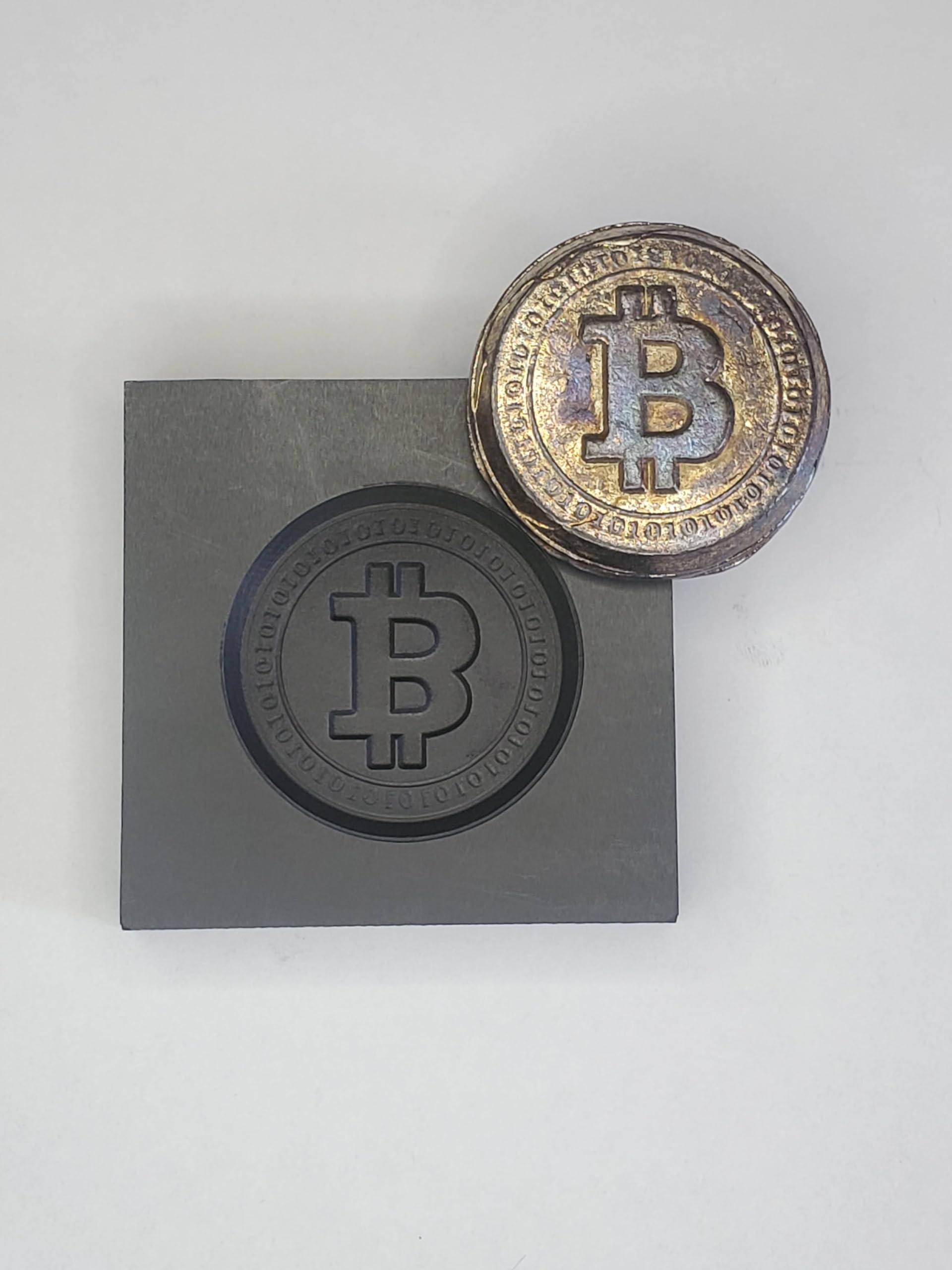 Amazon.com: Bit Coin Round 3D Graphite Mold : Arts, Crafts & Sewing