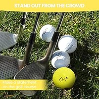 Vista 4 de Cut Golf – Pelotas de golf de distancia máxima de tacto suave – Una docena de bolas de giro reducido – Precisión mejorada, control lateral verde
