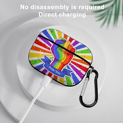 Miniatura 5 de Gay, transexual, besties, arco iris, orgullo, colorido, amor, sé quien eres, LGBTQ, compatible con AirPods 3, AirPods Pro 2nd Funda protectora