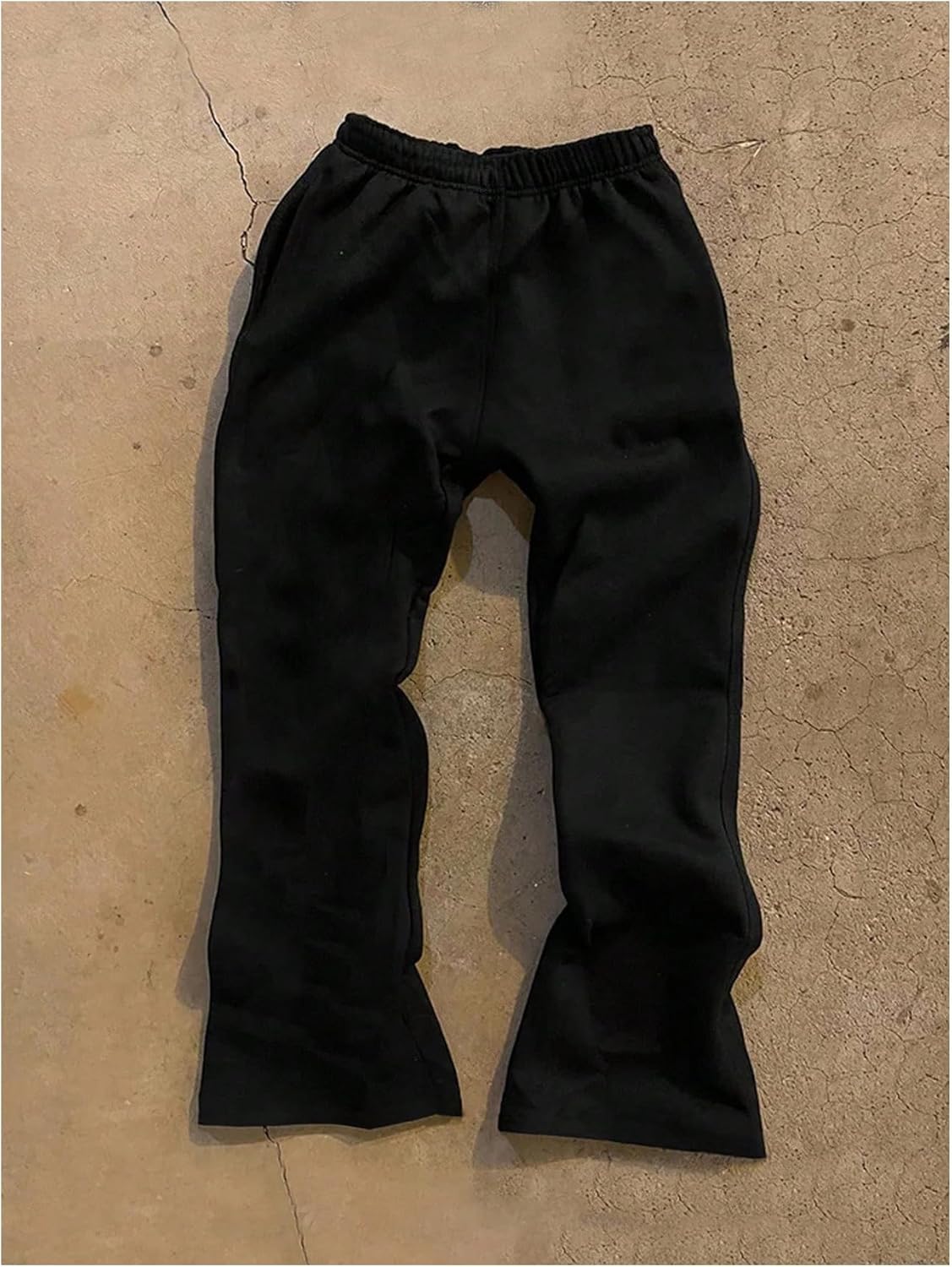 SOLY HUX Women's Graphic Sweatpants Y2k Gothic Elastic High Waisted Baggy Wide Leg Pants Streetwear - Image 2