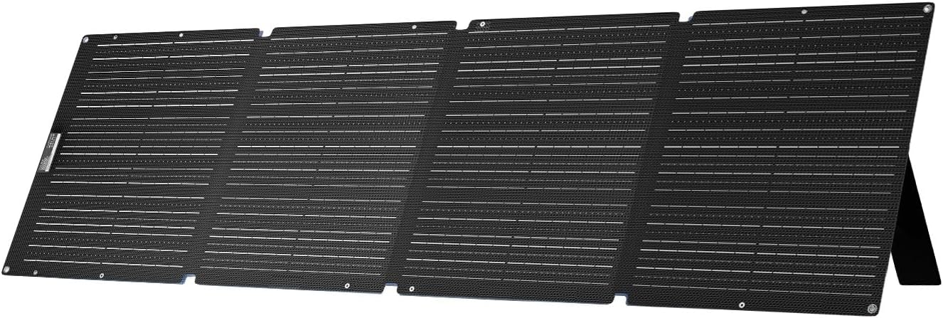 ALLPOWERS SE200 200W Portable Solar Panel for P300 R1500 LITE S2000 PRO R2500 V2 P1800 Power Station, Monocrystalline Solar Cell, Foldable Solar Charger Kit with Kickstand for Van RV Off-Grid Outdoor