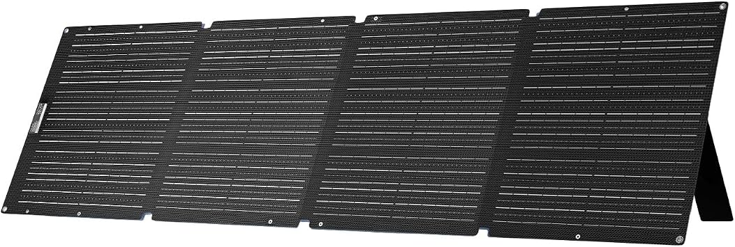 ALLPOWERS SE200 200W Solar Panel RV Essentials - 48.96V ETFE Foldable Solar Charger for Power Station - 25% High Efficiency IP68 Waterproof Portable Solar Panel for Homes Camping RV Off Grid Living