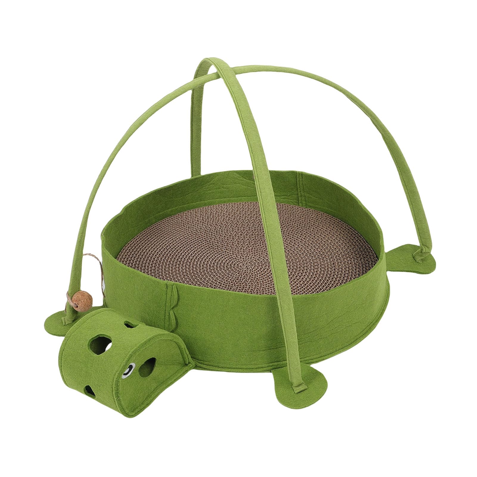 XUMIUZIY Großes Katzenkratzbrett-Hängematten-Design Zum Stressabbau und Spielen, für Kätzchen-Kratzbrett, Haustierbett, Filz, Wellpappe
