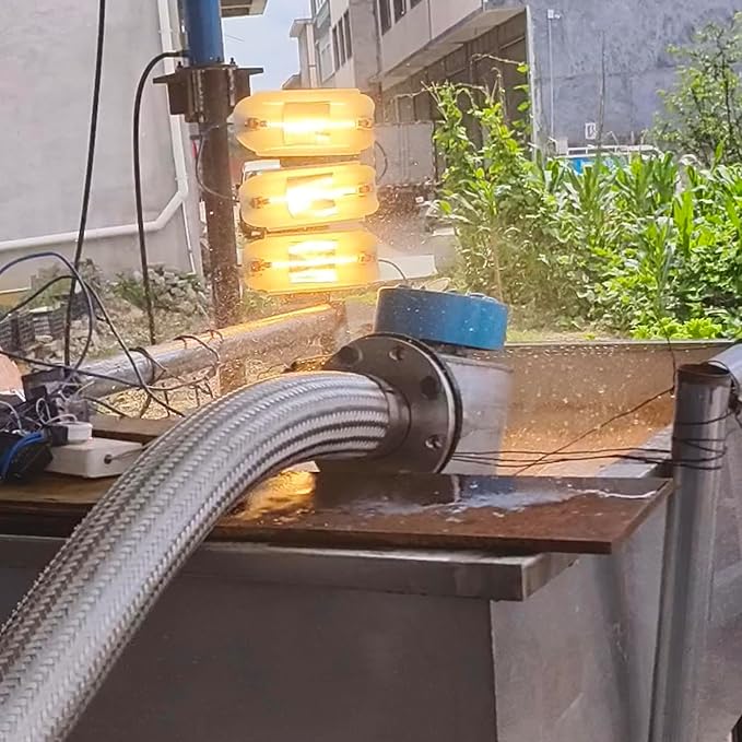 Generador Hidroeléctrico Micro de 3000 W, 110V-230V, Portátil, con Balasto y Conexión de Entrada de 110 mm, Turbina de Agua de Alta Potencia para Uso Doméstico y al Aire Libre miniatura 2