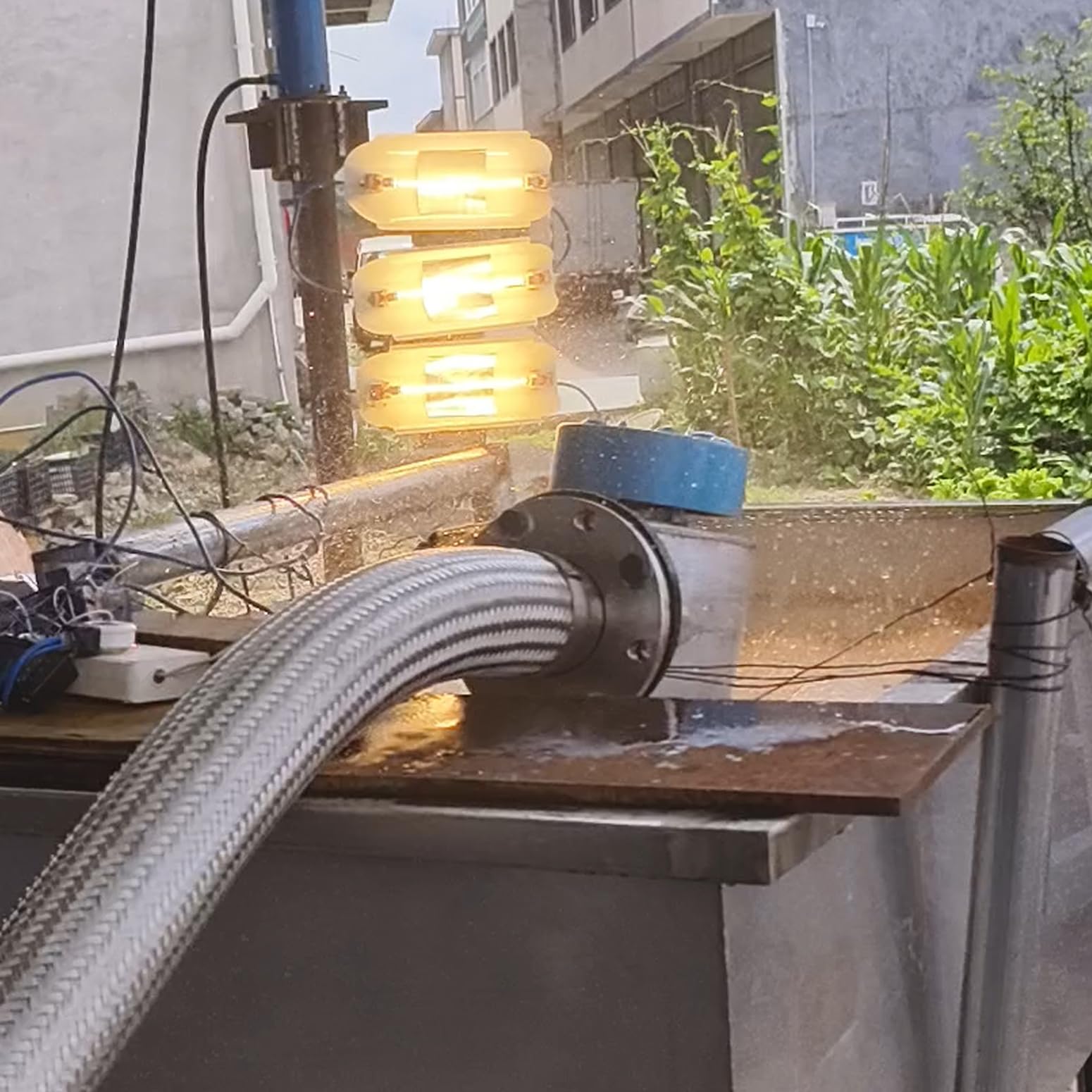 3000W Micro Generatore Idroelettrico 110V-230V Turbina Ad Acqua Generatore Idroelettrico Ad Alta Potenza con Zavorra E Connettore di Ingresso, Hydro Generator per Esterno, Illuminazione,3kw