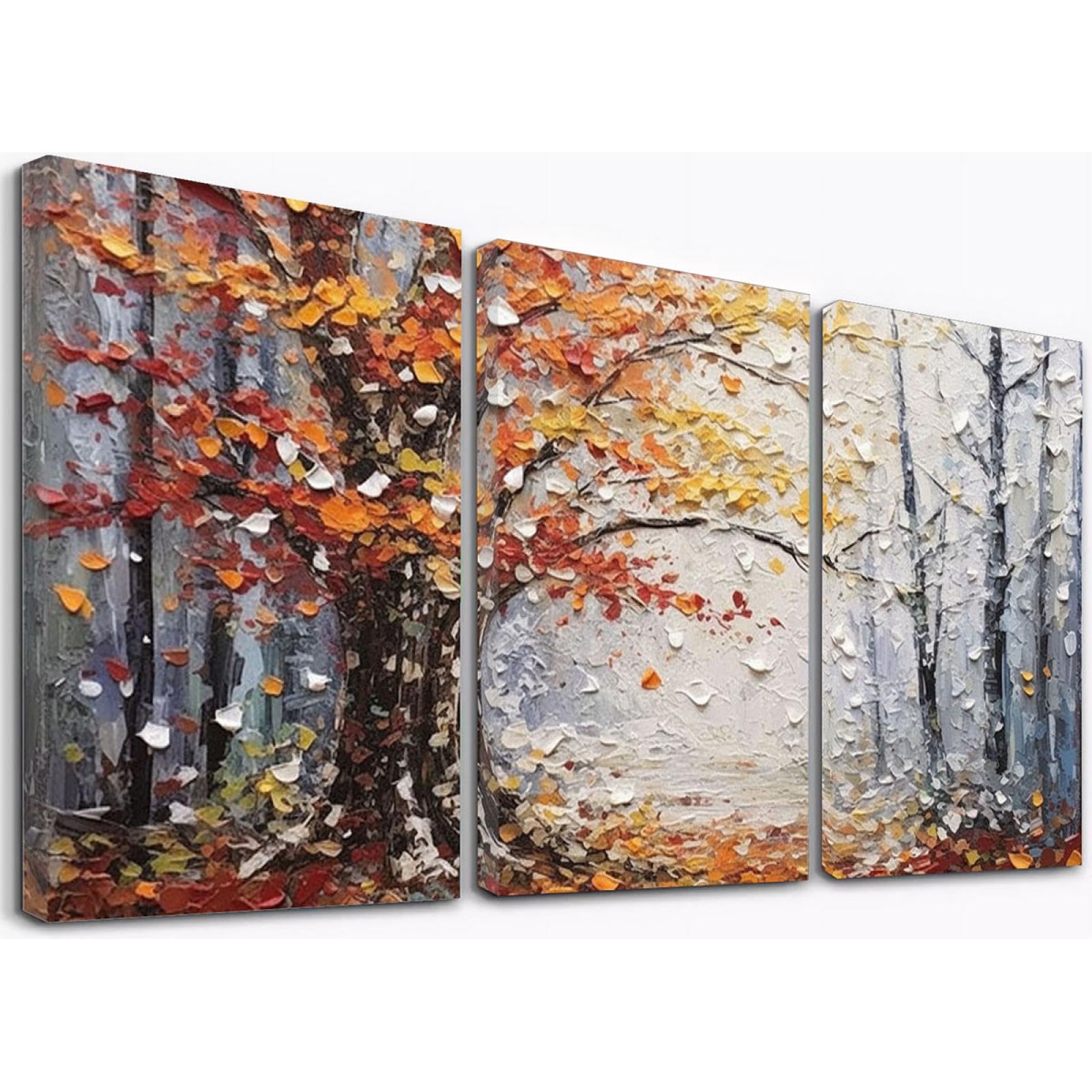 JosuE 3 Piezas Árbol de la vida Cuadros Lienzo Decoracion Salon, áRbol Minimalista Blanco negro Cuadros Lienzos Salón Dormitorio Comedor Decorativos -30x45cm Enmarcado