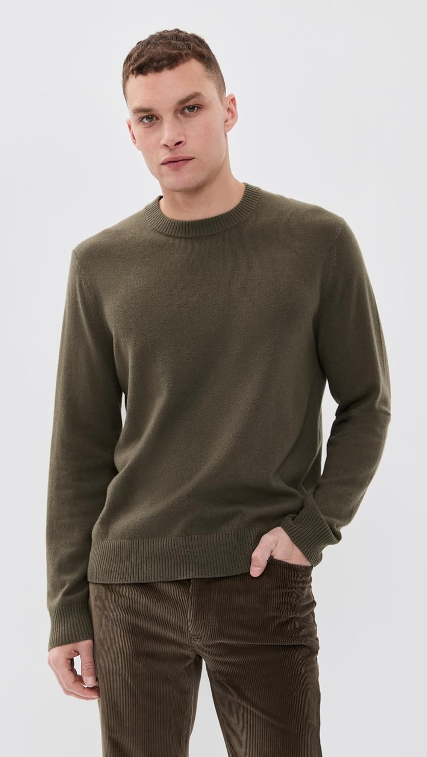 Theory Men's Hilles Crew Sweater in Cashmere - Image 2