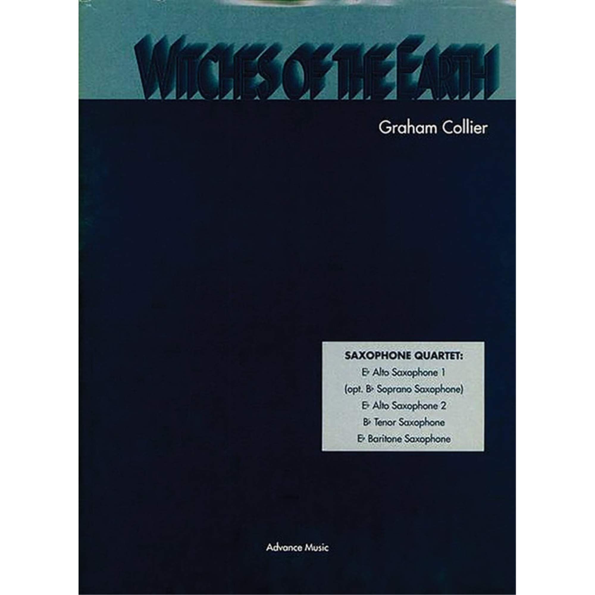 Partition Witches of the Earth l'esprit du jazz pour 4 saxophones