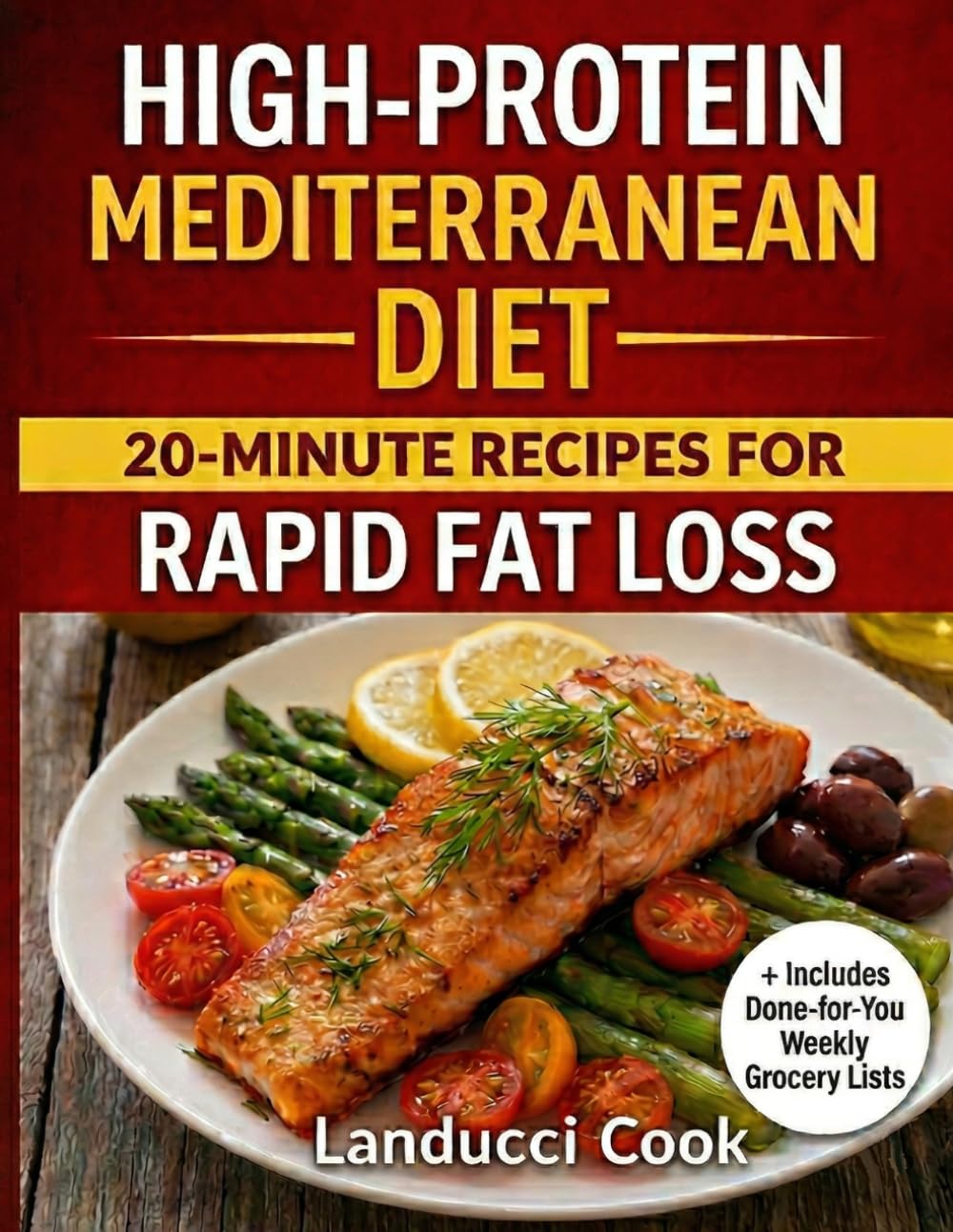 HIGH-PROTEIN MEDITERRANEAN DIET: 20-MINUTE RECIPES FOR RAPID FAT LOSS