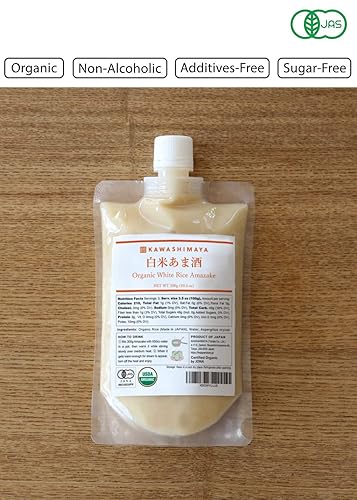 Miniatura 9 de Kawashimaya - Bebida orgánica Amazake de arroz blanco fermentado y Koji 317 onzas 3175oz sin alcohol fabricada en Japón