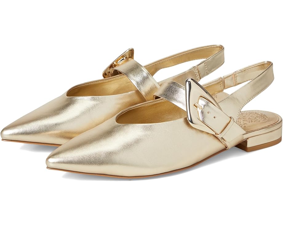 Vince Camuto Amoret Buckle Slingback Flat Mule - Pair View