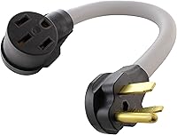 Vista 16 de AC WORKS Adaptador de Carga para Vehículo Eléctrico para Uso en Tesla (Unidad de 30A 250V CA de 6-30 para Tesla)