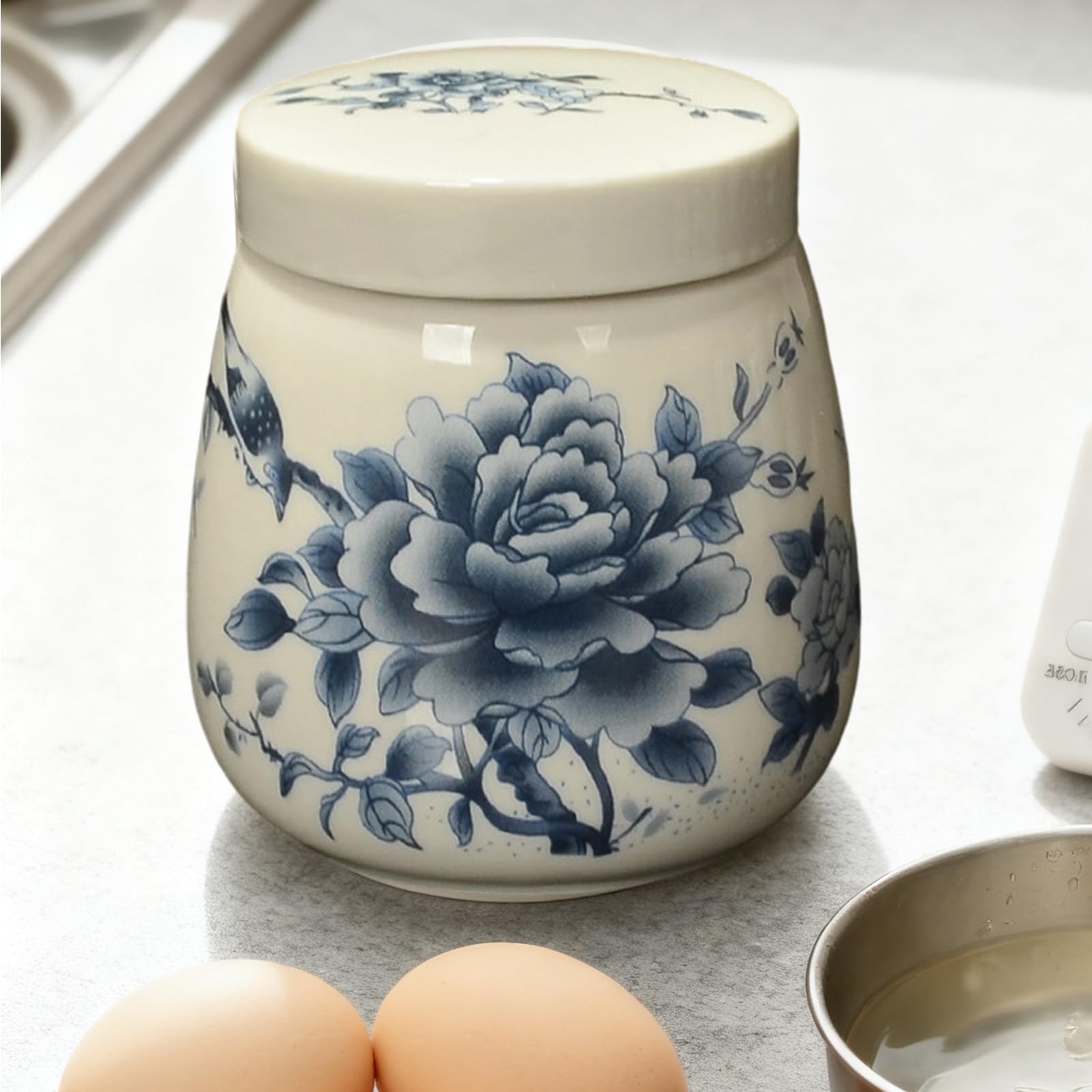 Support À Œufs 220ml Décoration Rétro pour la Cuisine