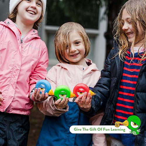 Vista 62 de Cinta métrica para niños con forma de animal de 8 pies, nivel divertido y buscador de ángulo de transportador, herramientas educativas para niños