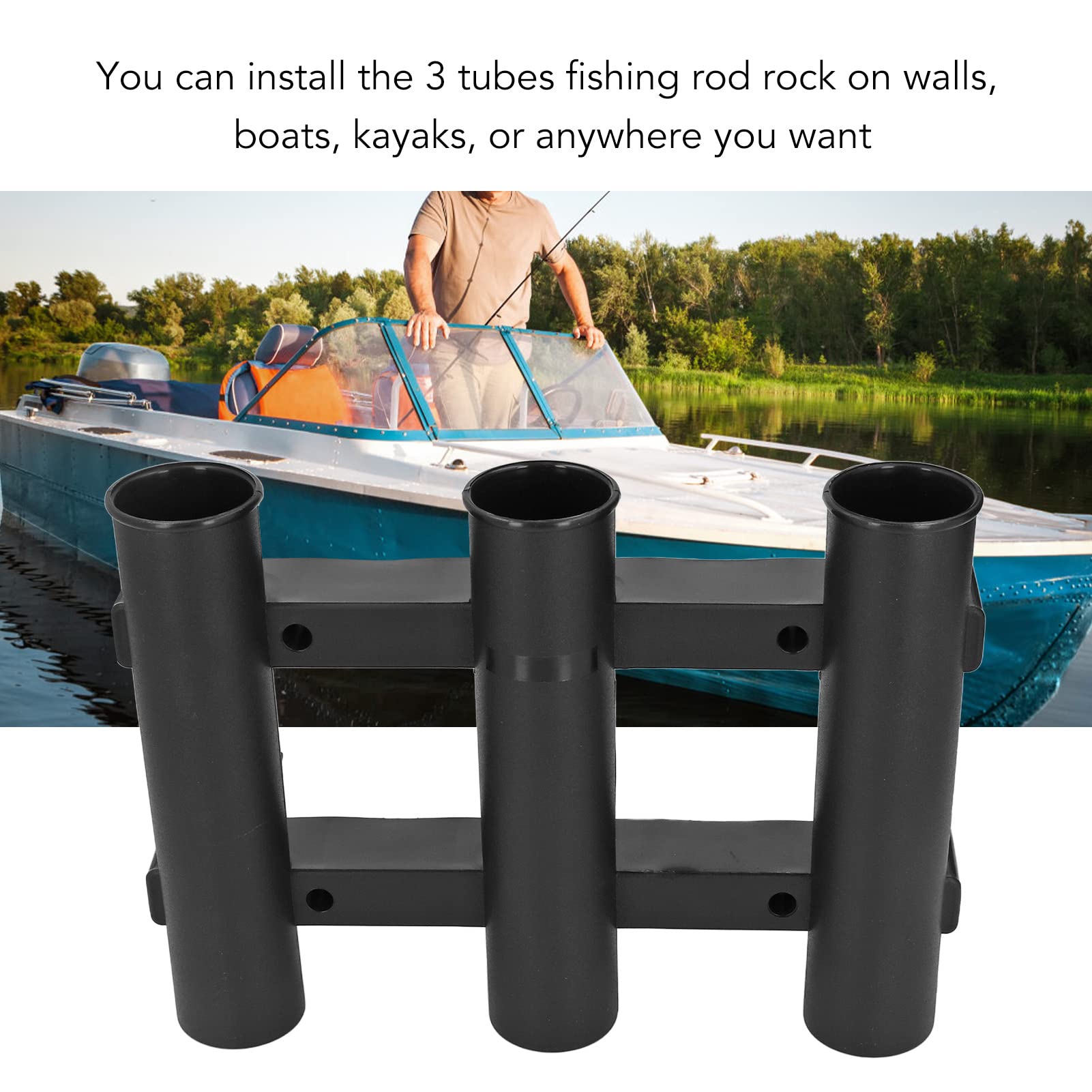 Portacanna in plastica orientabile per bordo barca