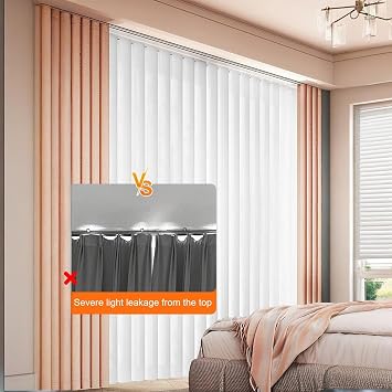 Ultra-thin Curtain Track Aluminum Dual Ceiling Track System, 2.2FT-19.7FT Curtain Conjoined Double Track, Easy To Install, Sliding Curtain Rail Set(White,13.1FT(400CM))