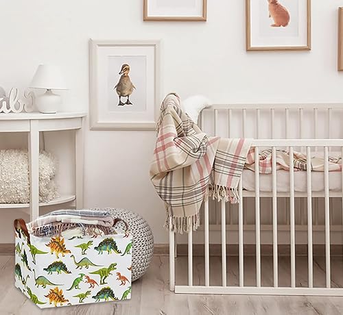 Miniatura 13 de HIYAGON Cesta de almacenamiento para niños, cesta de regalo para bebé, cesta de regalo, cesta organizadora de juguetes lindos, caja rectangular