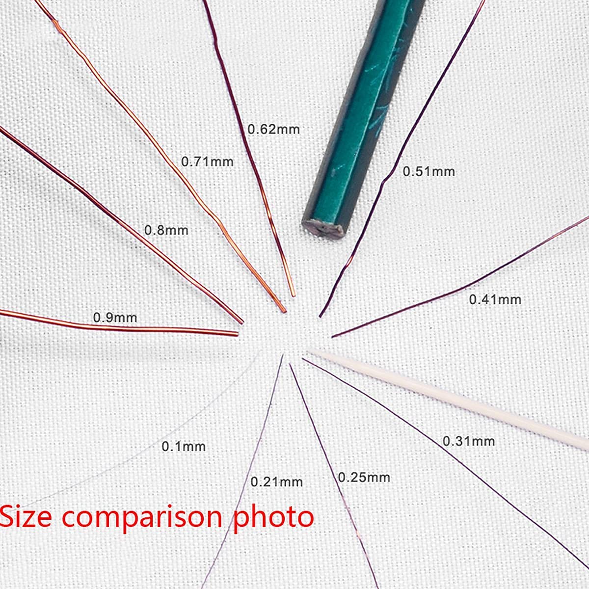 Filo di Rame smaltato Diametro Filo di avvolgimento 0,15-0,35 mm Ampiamente Usato for trasformatori Induttori 17,6 oz-0,3 mm (720 m) (Size : 0.25mm (1000m))
