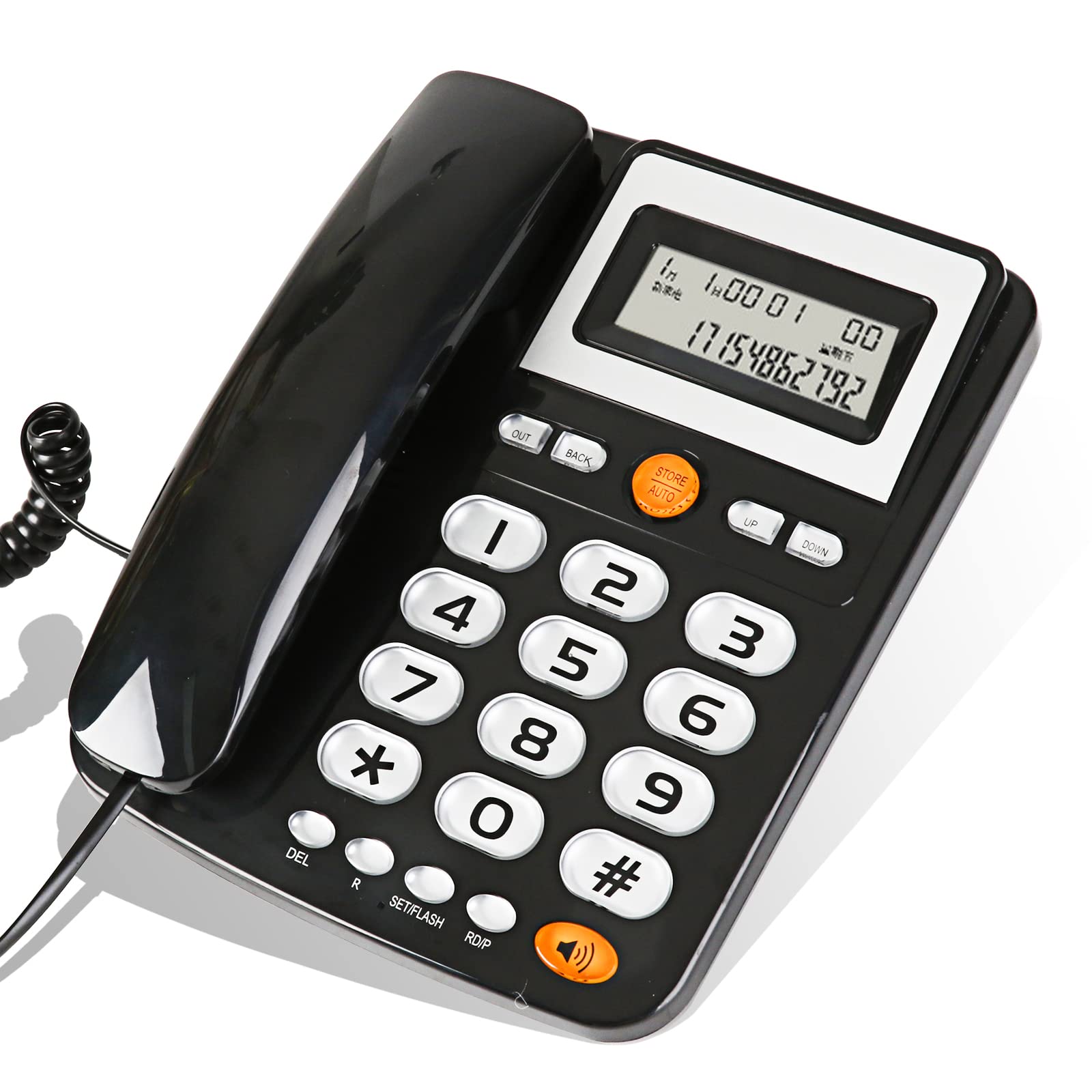 Buy Landline Corded Telephones with Caller ID, Display, Tilt Display, Extra Loud Ringer Volume