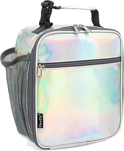 Miniatura 37 de FlowFly Lonchera para niños, bolsa suave aislada, mini hielera para el regreso a clases, kit de bolsa térmica para comidas para niñas, niños