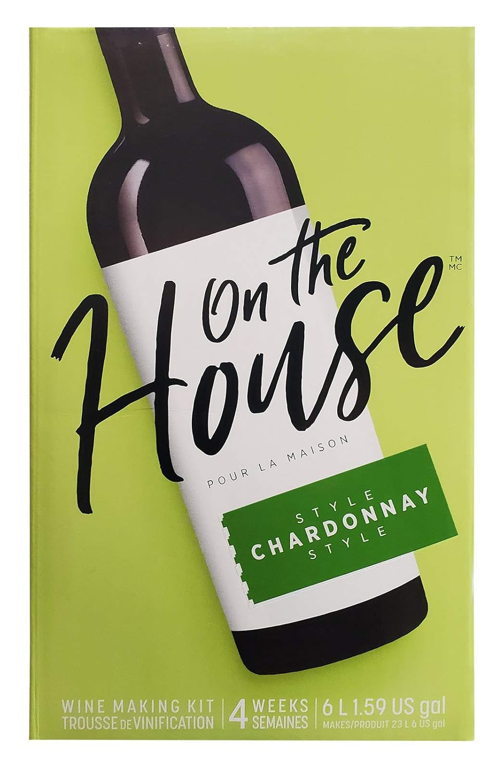 Winexpert On The House Chardonnay Style 6L Wine Kit