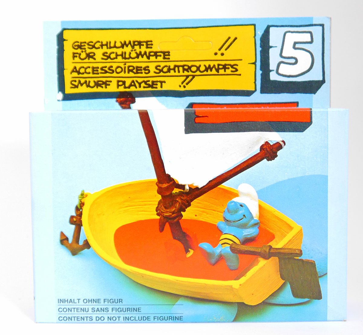 40070 Bateau Schtroumpfs (sans Schtroumpf)