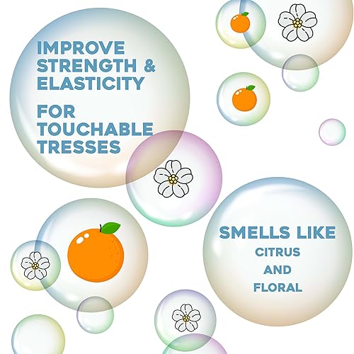 Miniatura 2 de OGX Champú extra fuerte hidratante y reparación + aceite de argán de Marruecos para cabello seco y dañado, aceite de argán prensado en frío para