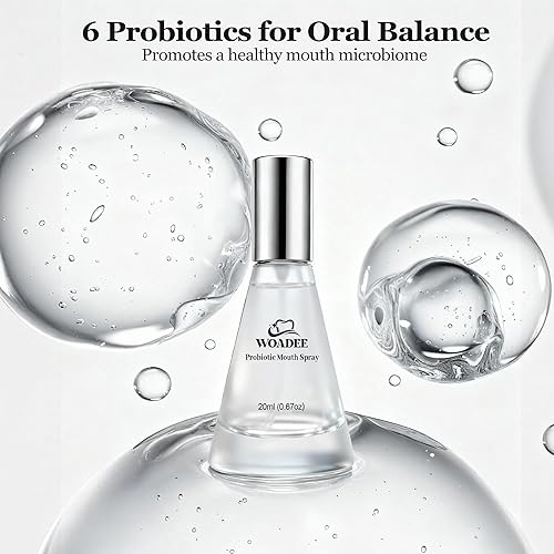 Miniatura 3 de Spray bucal probiótico SP-6 para el aliento fresco y alivio de la boca seca, sin alcohol, ambientador bucal sin alcohol para el mal aliento, spray