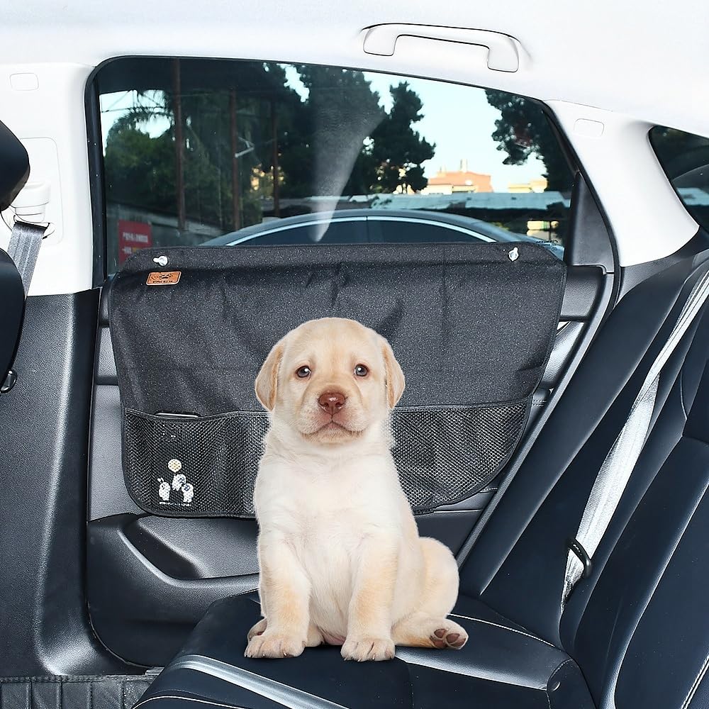 Alvorox 1PCS Anti Scratch Dog Car Door Protector - Waterproof and Durable Door Panel Covers from Pet Cats Dogs Scratching, Oxford Cloth Scratch Guard (Right)