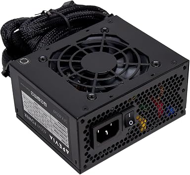 Apevia SFX-PFC600W 600W SFX Power Supply, Low Noise, Full Range Active PFC