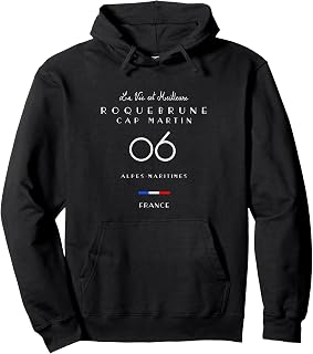 Roquebrune Cap Martin 06 Alpes Maritimes Cote d'Azur France Pullover Hoodie