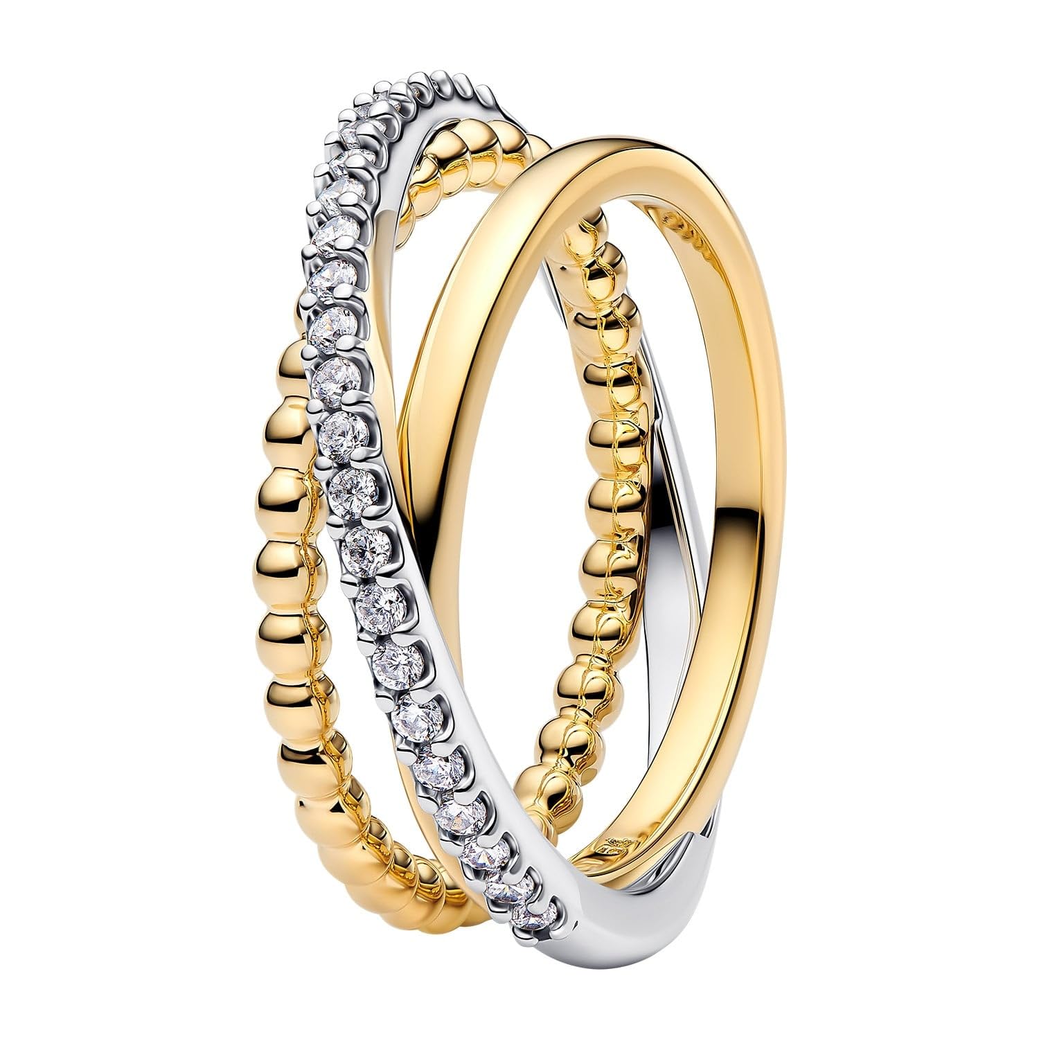 PANDORA Anello da Donna Argento Sterling 925 164826C01-60 Misura 20