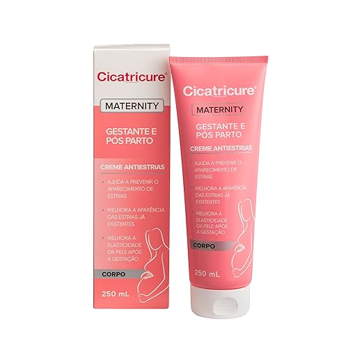 Cicatricure Creme Corporal Maternity Antiestrias 250ml - Gestante | Pós Parto | Maternidade