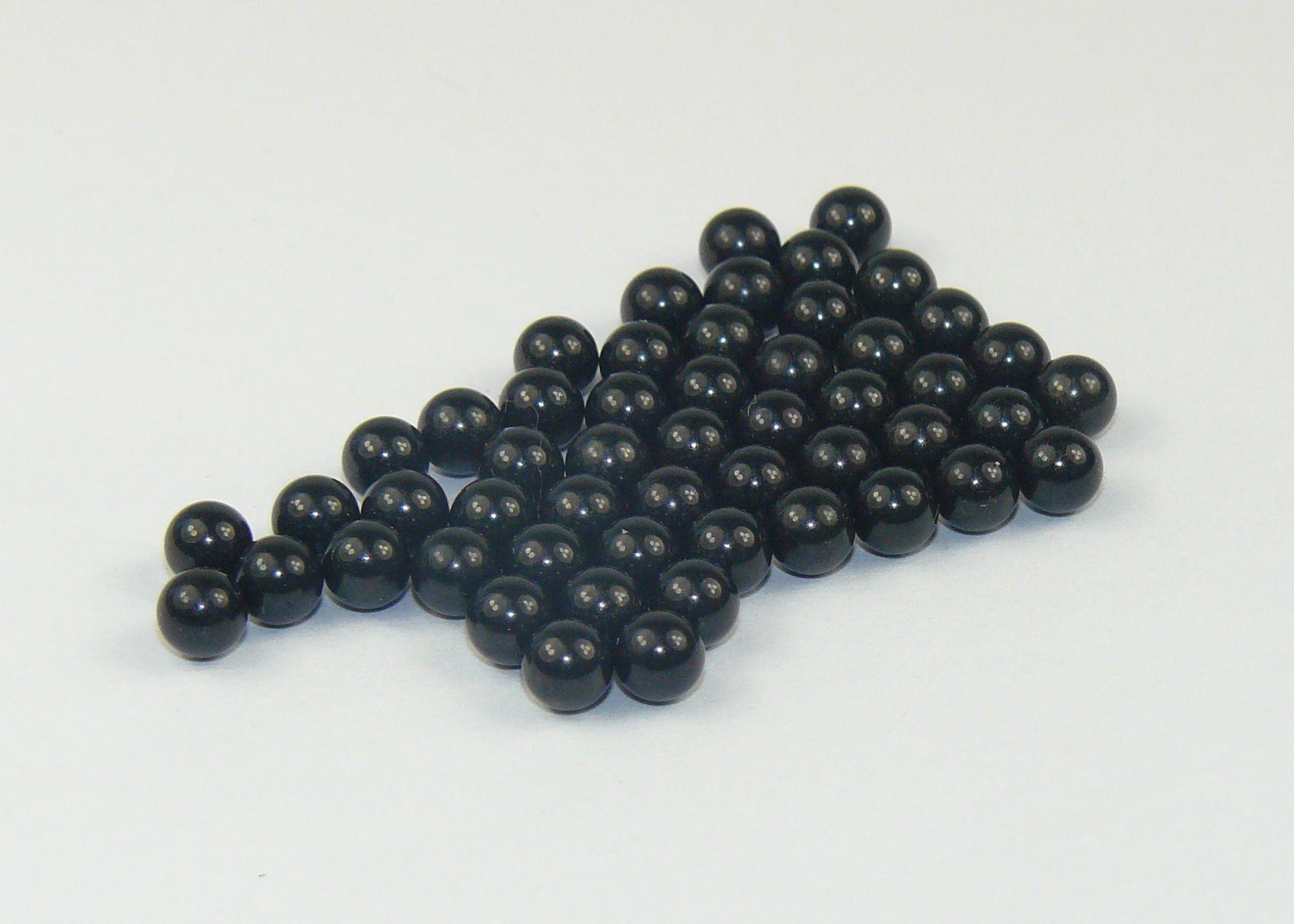 Palline Da Cannone Caldercraft – Acciaio Nero 4 Mm – Confezione Da 50