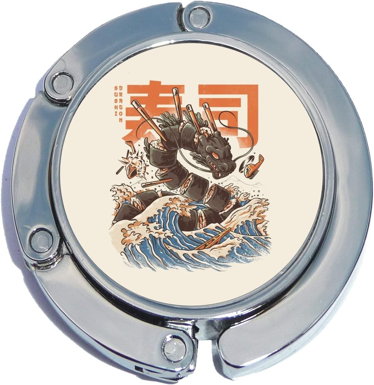 NewCharms Japanese Sushi Dragon Foldable Purse Hanger