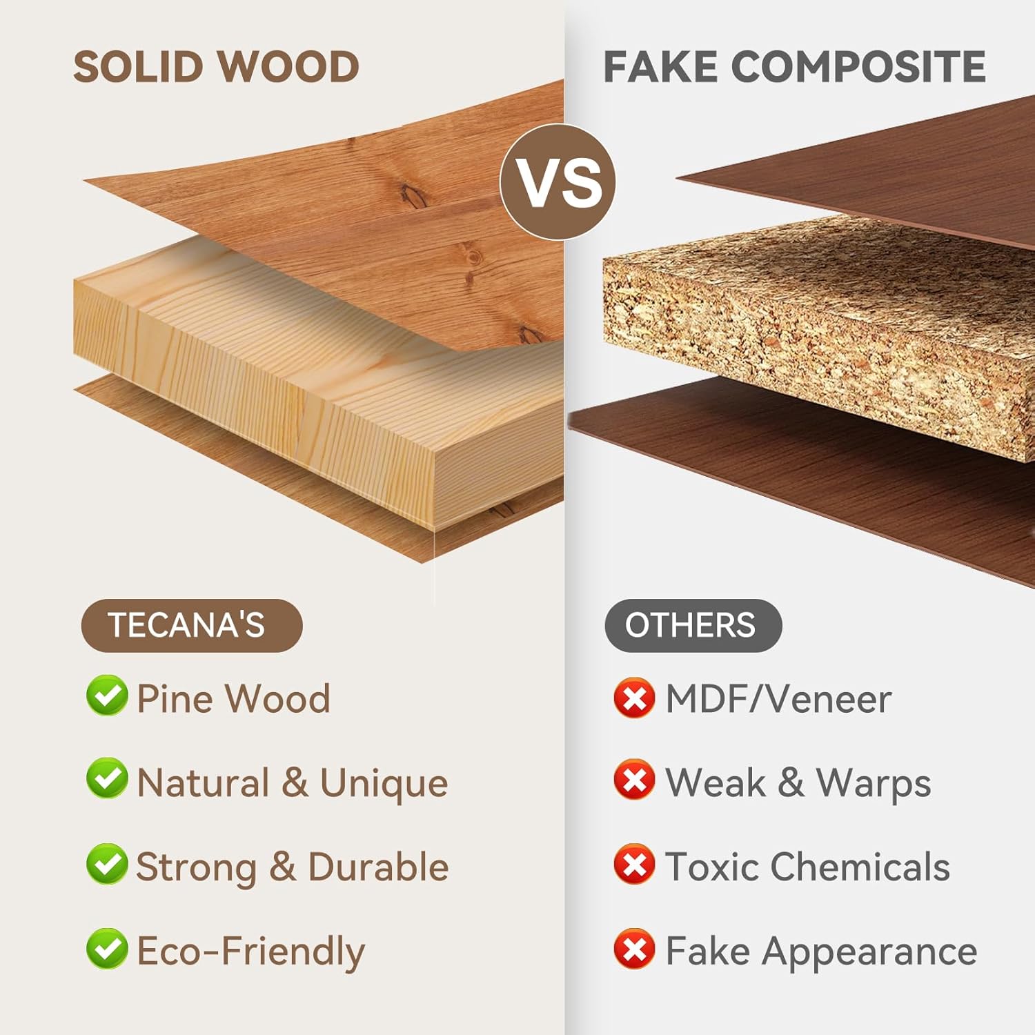 Fireplace Mantel Shelves 66inch | Solid Wood Floating Mantel Shelf - Rustic Farmhouse Wall Shelf with Invisible Brackets & Heavy Duty 100lbs Capacity