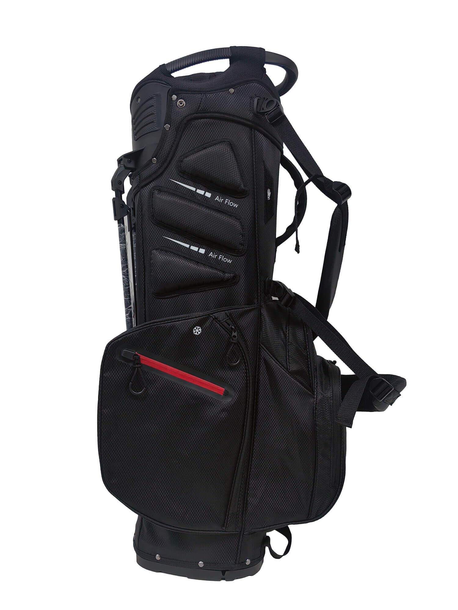 Tour Made Hybrid Organizer Golfbag Herren I 2,9kg leichtes Golf Trolley & Tragebag I 14Fach Divider bis zum Boden I viel Stauraum inkl. Kühltasche I 7 Taschen