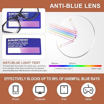 Photochromic Progressive Multifocus Reading Glasses Computer Eyeglasses Transition Readers for Women