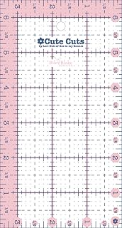 Lori Holt Riley Blake Cute Cuts Ruler 3.5"X6.5"-STCC5541