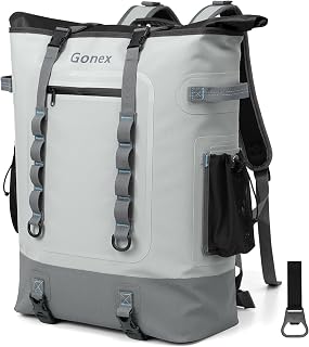 Gonex Cooler Backpack, 40 Can Insulated Soft Cooler Bag, Waterproof