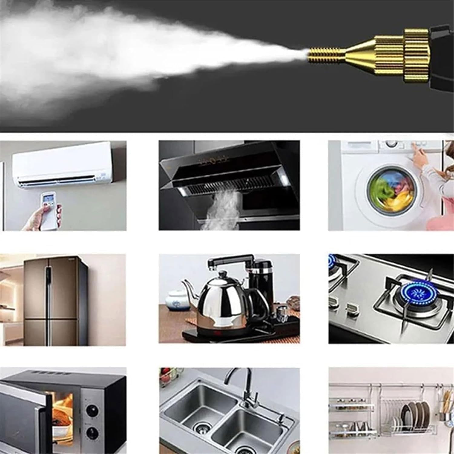 Vaconly Carpet Cleaner Machine - Upholstery, Portable Spot and Stain Cleaner, Handheld carpet Cleaner, Easy Move with Handle, Deep Cleaning Machine for Furniture, Couch, Stairs, Car and Pet Messes, B