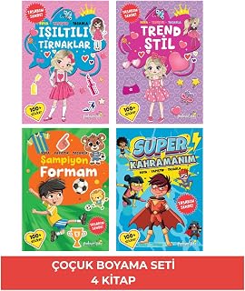 Çocuk Boyama Seti (4 Kitap)