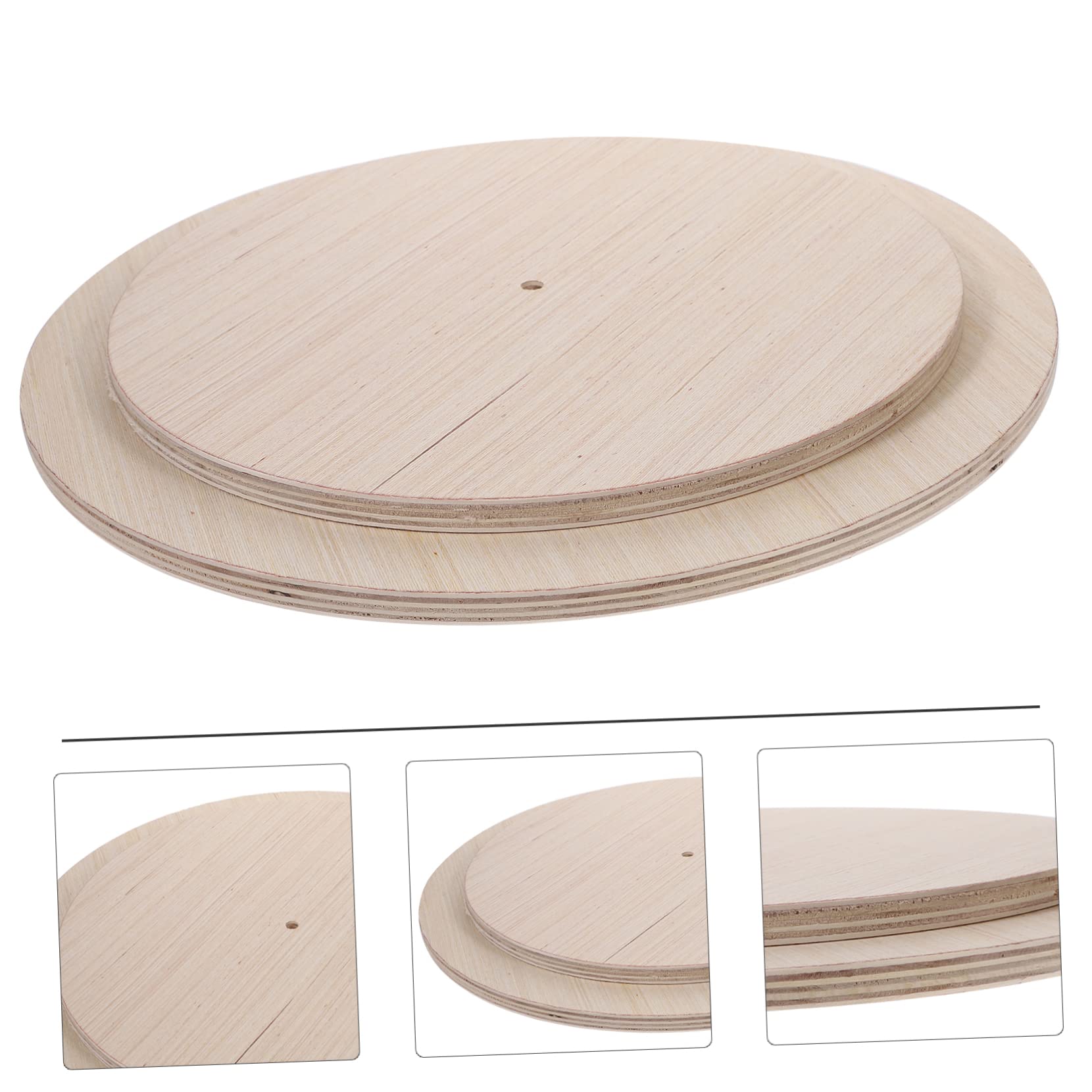 Plataforma de Madera Resistente para Gatos, Recambio para Rascador Base Reforzada, Accesorio para Poste de Juego y Descanso para Gatos Domésticos