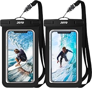 JOTO 2 Pochettes Étanches Smartphone Certifiée IPX8 iPhone 16/15/14/13/12/11 Plus Pro Max, Xiaomi Redmi Note 13/13 Pro 12 ...
