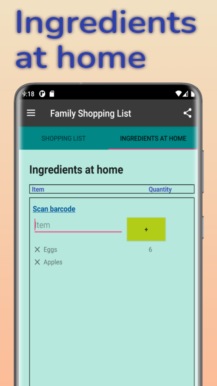 Shared Family Shopping List Instant Sharing App on Amazon Appstore